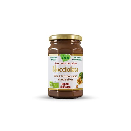 NIOCCIOLATA Pâte à Tartiner Cacao et noisettes Bio - 250g